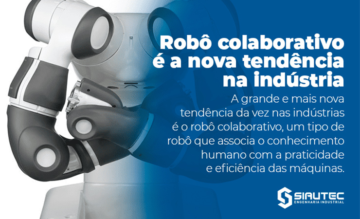 Robô colaborativo é a nova tendência na indústria